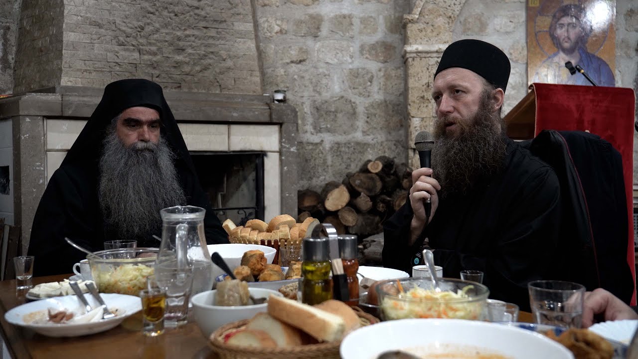 2024 02 12 Бесједе за трпезом љубави на света Три Јерарха - О. Силуан и о. Рафаило