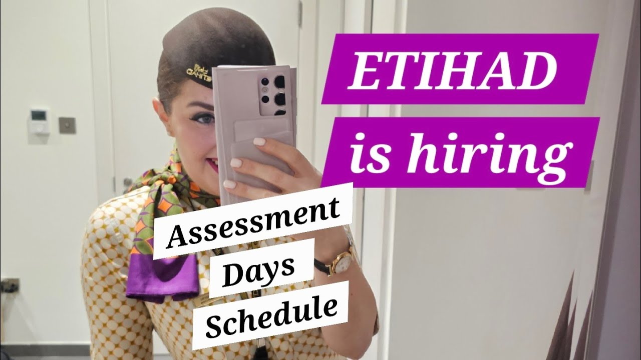 ✈️Etihad Airways is hiring 2026! Assessment Days and the Cities! How to become a cabin crew✈️