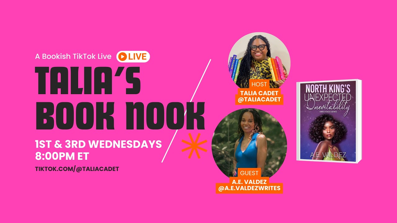 Romance author A.E. VALDEZ talks RISE & FALL, THREE KINGS books and what's next | TALIA'S BOOK NOOK