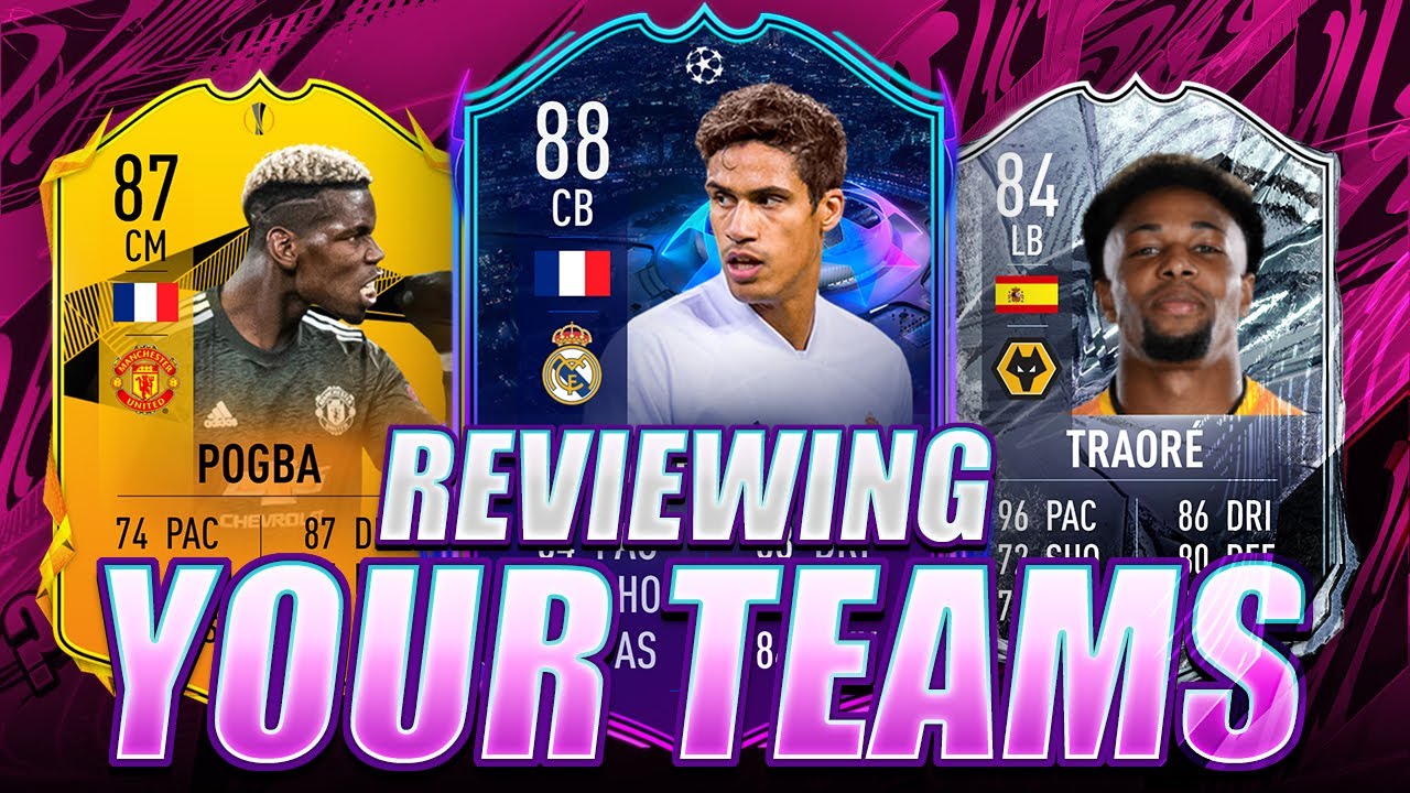 I RATE YOUR TEAMS! RTTF TEAM 3 EDITION! #FIFA21 ULTIMATE TEAM