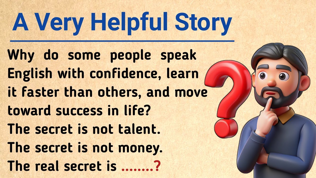 English Learning Through Story || English For begginers || Helpful Story 