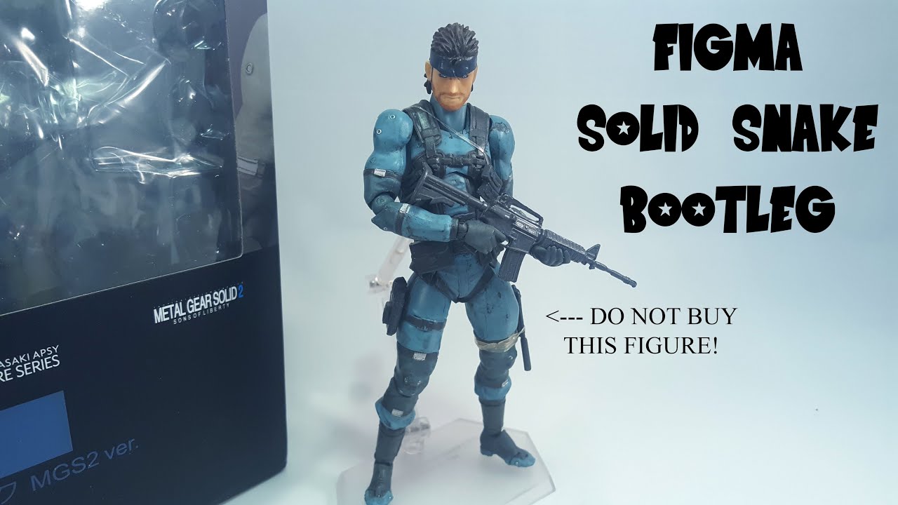 Figma Solid Snake Bootleg Review