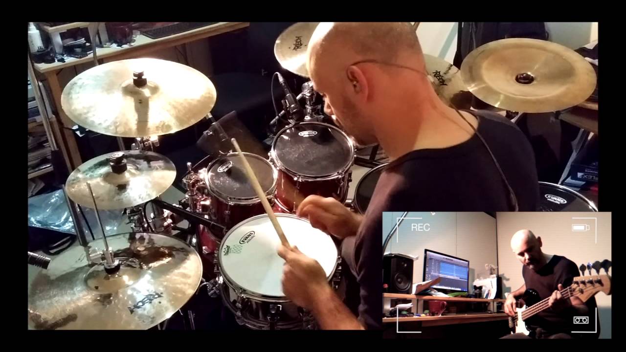 Pink Floyd - "Run Like Hell" Drum & Bass Cover
