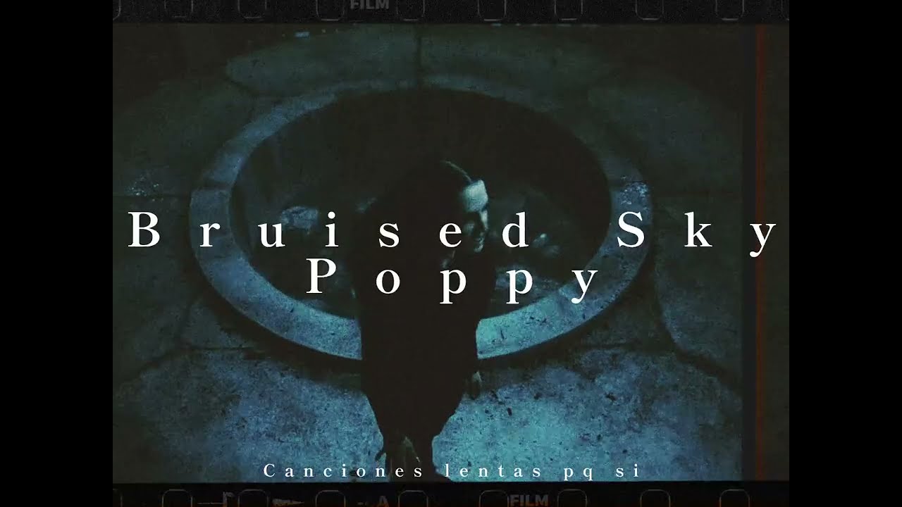 Poppy; Bruised Sky (slowed + reverb)