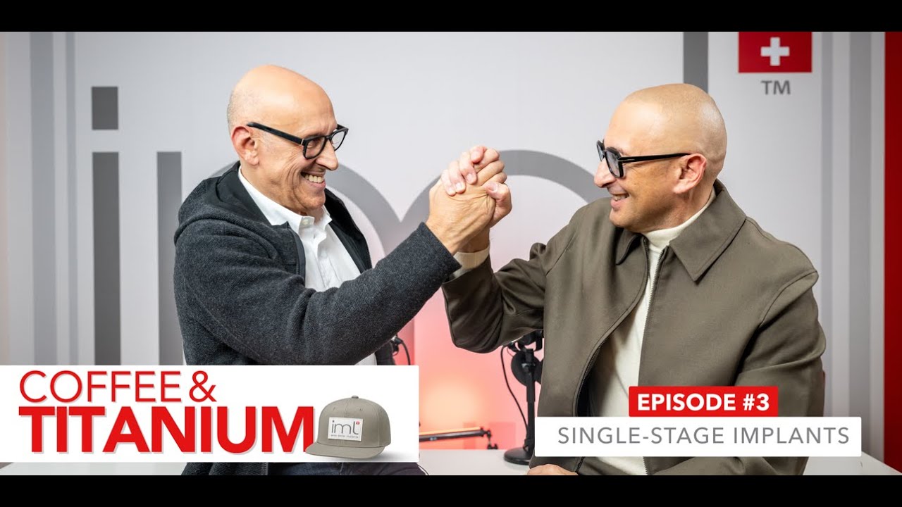 COFFE & TITANIUM - SINGLE STAGE IMPLANTS - (Episode #3) - IML Swiss Dental Implant