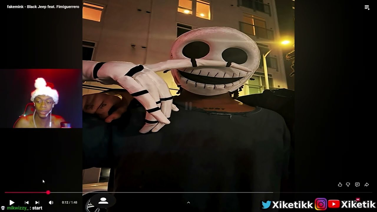 Xiketik reacts to fakemink - Black Jeep feat. Fimiguerrero