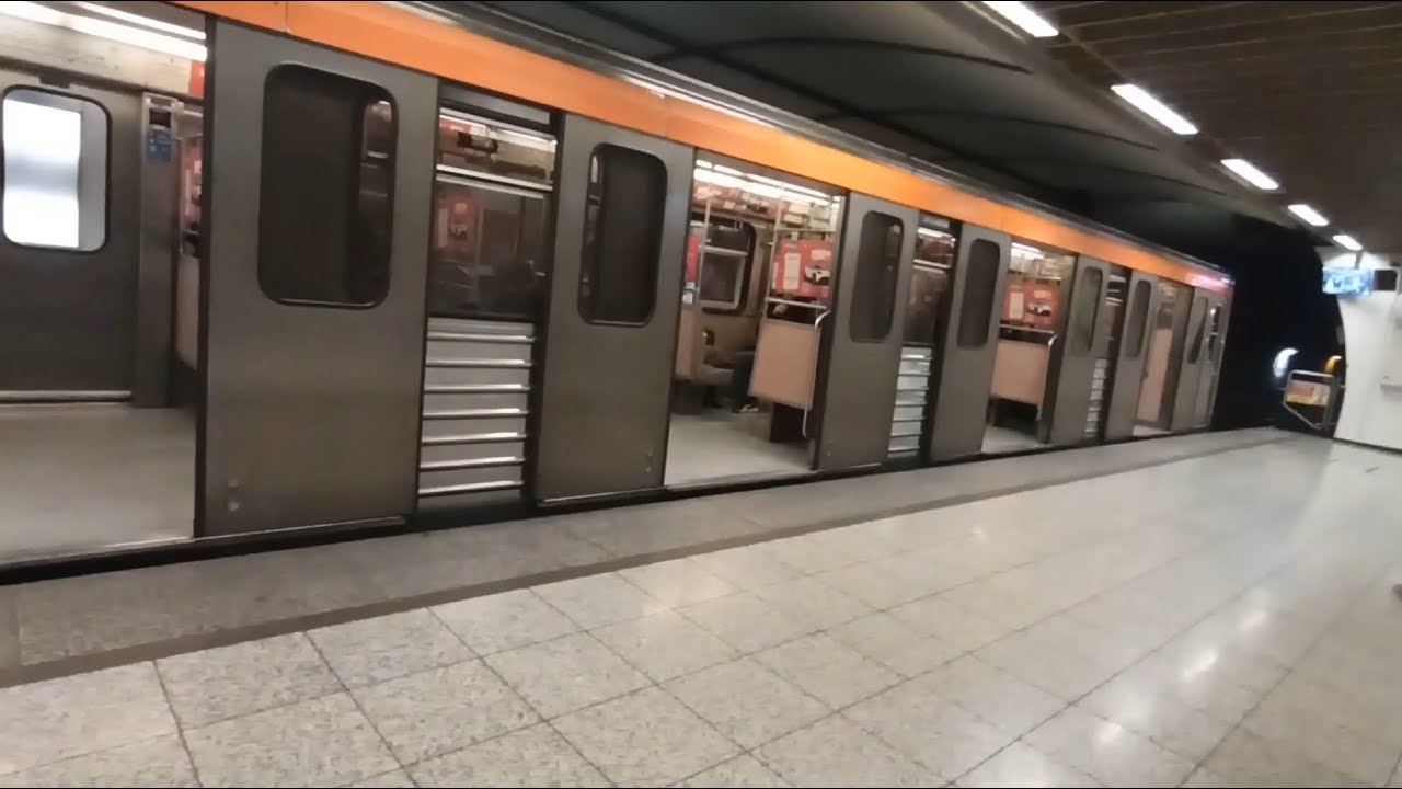 Athens Metro 2025  From Aghia Marina To Metaxourghio