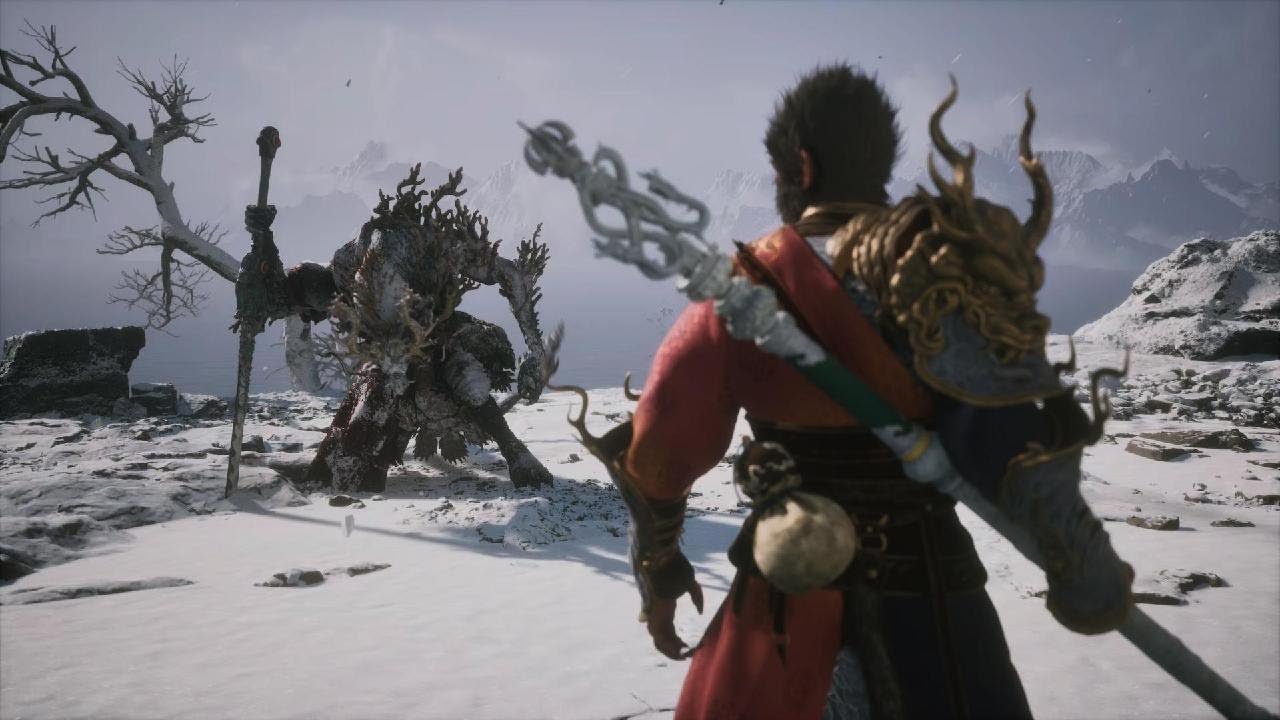 Black Myth: Wukong (Blaugrüner Loong Bossfight)