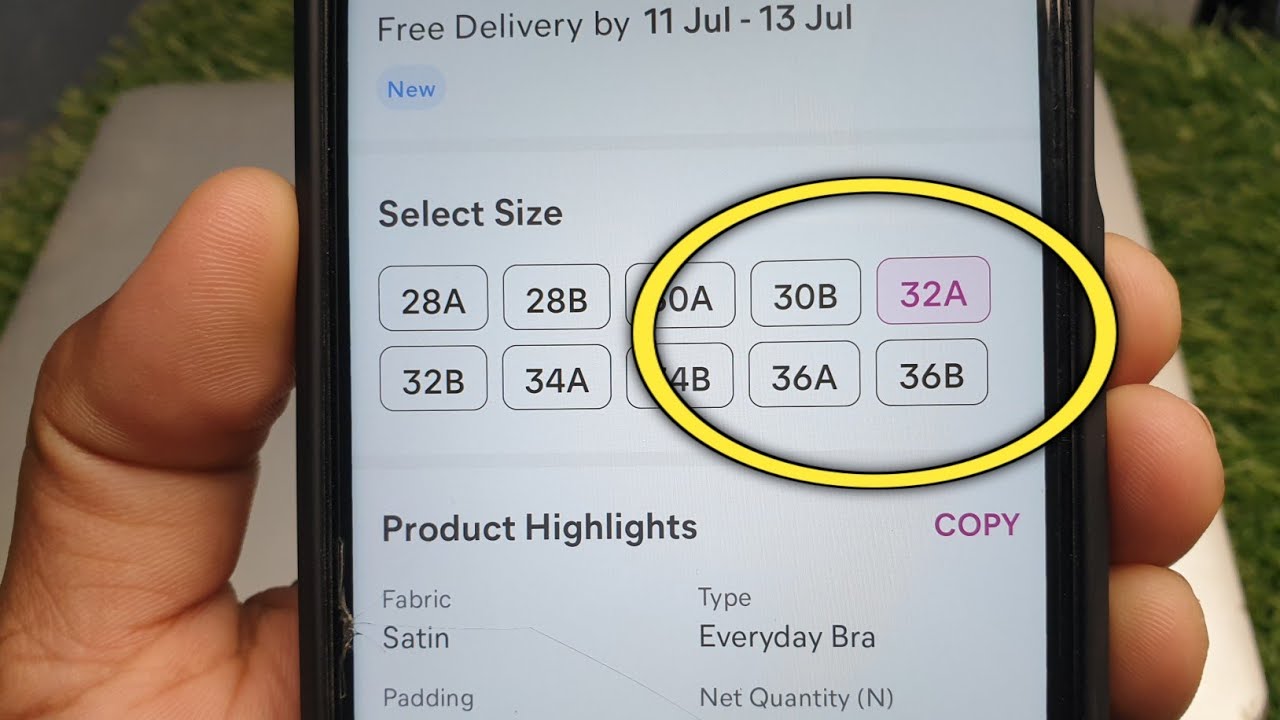 32a konsa size hota hai 