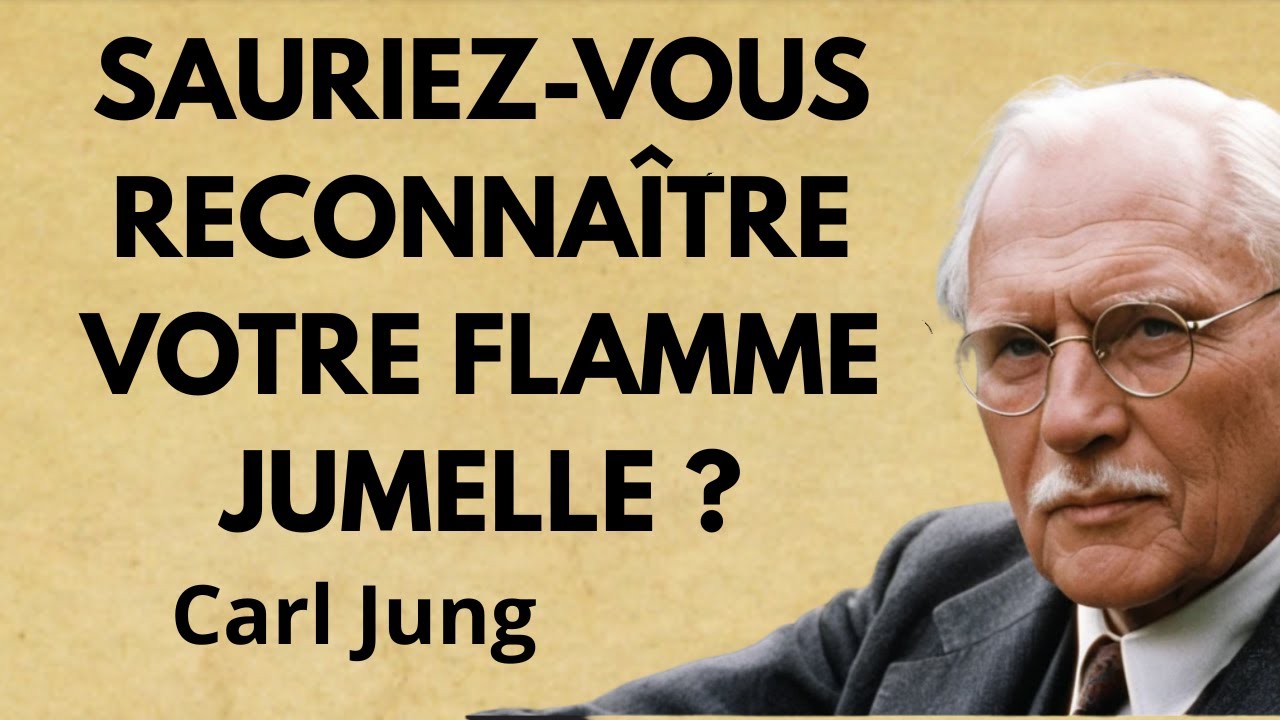 À quoi ressemble la flamme jumelle d’un élu  Seuls 1 % le savent | Carl Jung