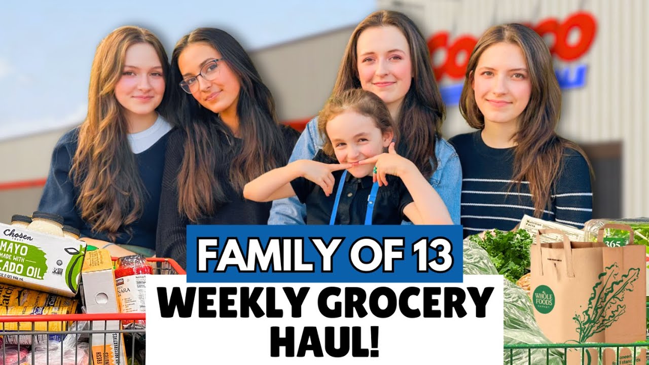 MASSIVE $1400 Weekly Grocery Haul for Our FAMILY OF 13!