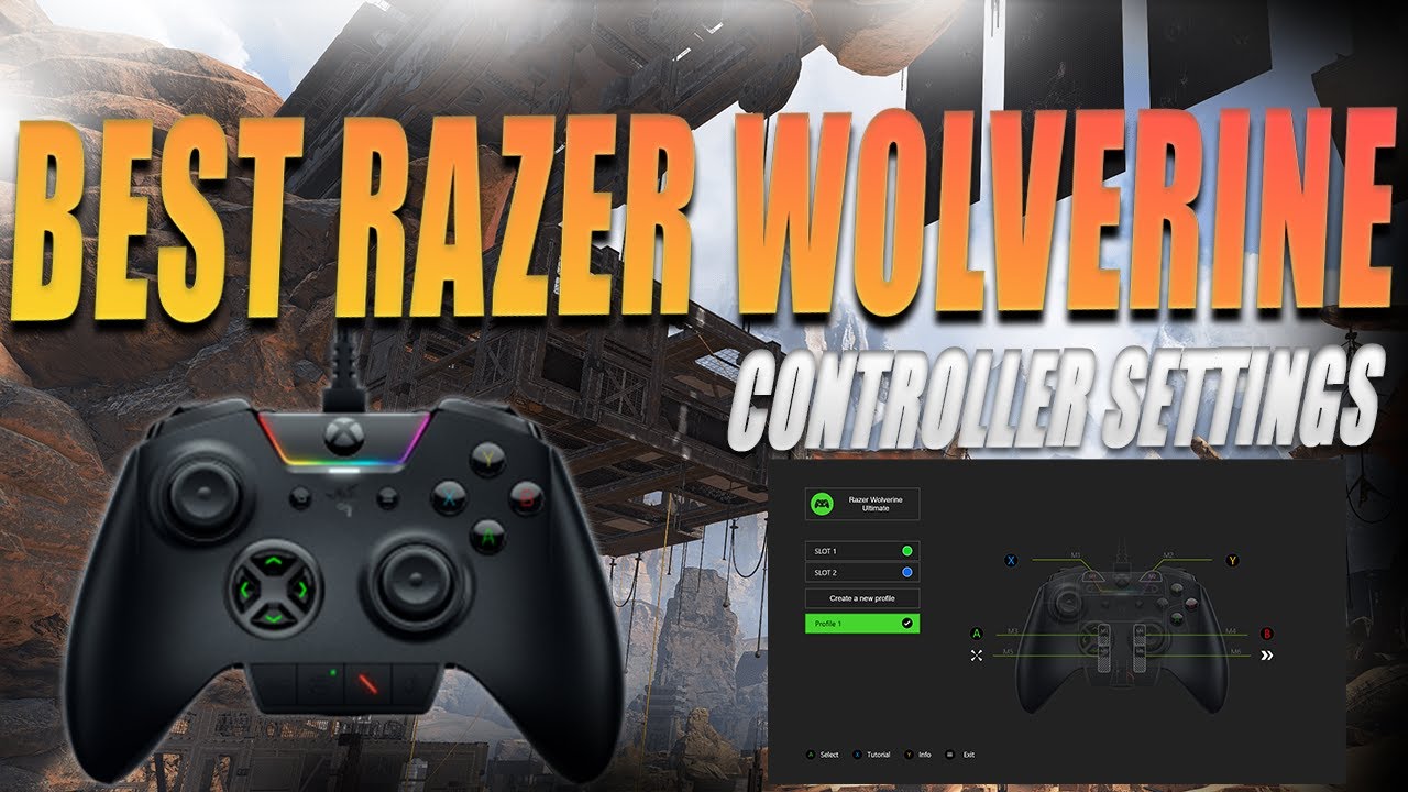BEST RAZER WOLVERINE ULTIMATE CONTROLLER GUIDE | APEX LEGENDS SEASON 5