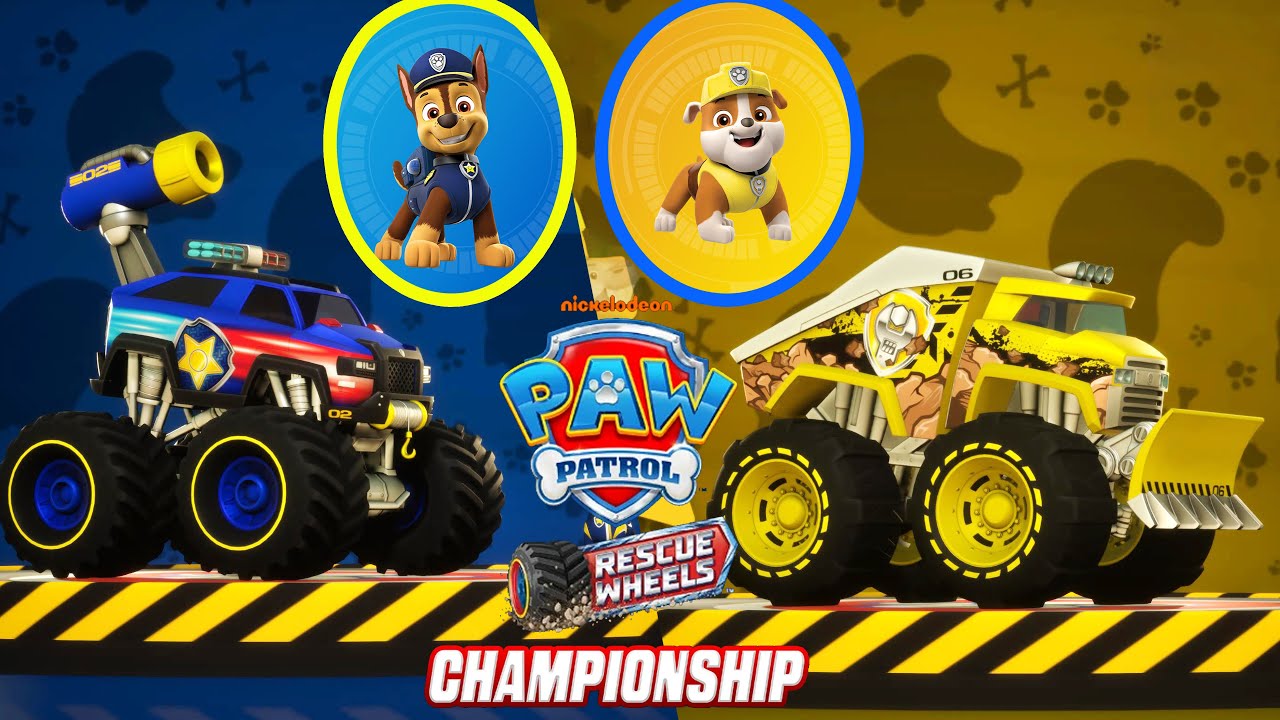 PAW Patrol Rescue Wheels Championship 🏆🚨 | SAM vs Bro Funny Race! Part 1