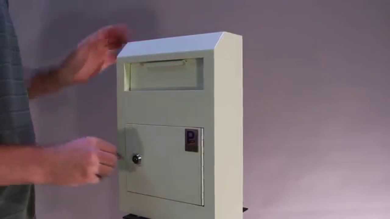 Wall Mounted Locking Drop Box Demo / Review WDS-150