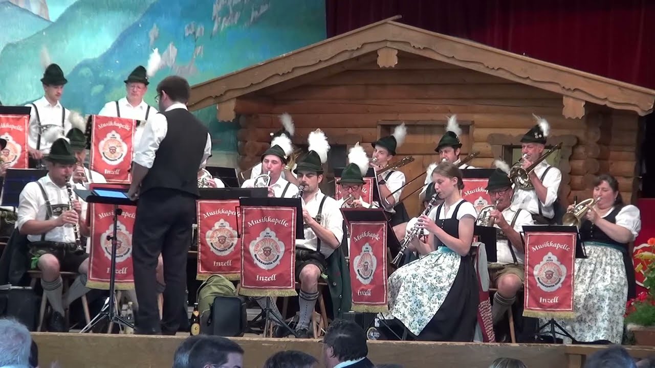 Das Kreuz des S&uuml;dens - Musikkapelle Inzell (Oberbayern)