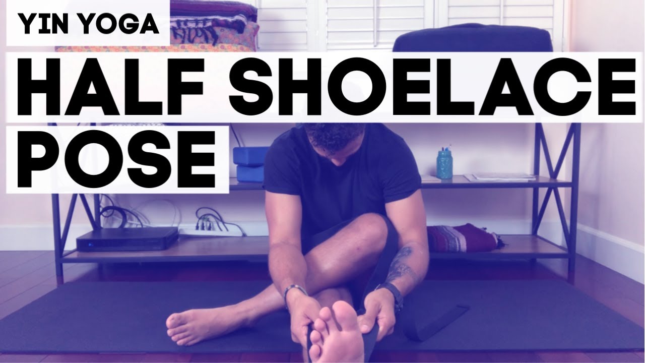 How to do Half Shoelace Pose (Glute Stretch) I Yin Yoga