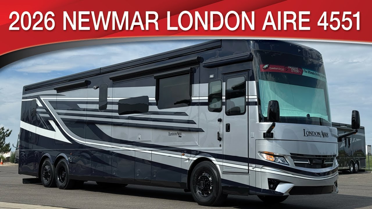 2026 Newmar London Aire 4551 Luxury Class A With Blackout Package