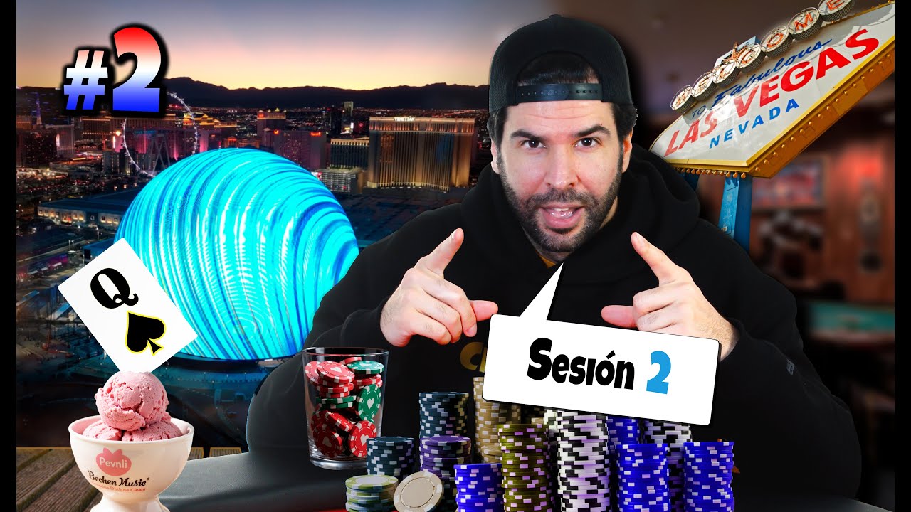 POKER en el BELLAGIO de LAS VEGAS, VLOG de Poker en Español, Ep.3