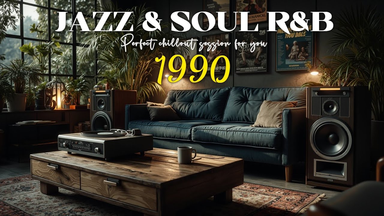 90s Smooth Jazz Lounge   Soulful R&B Chillout for Relaxation & Study Vibes