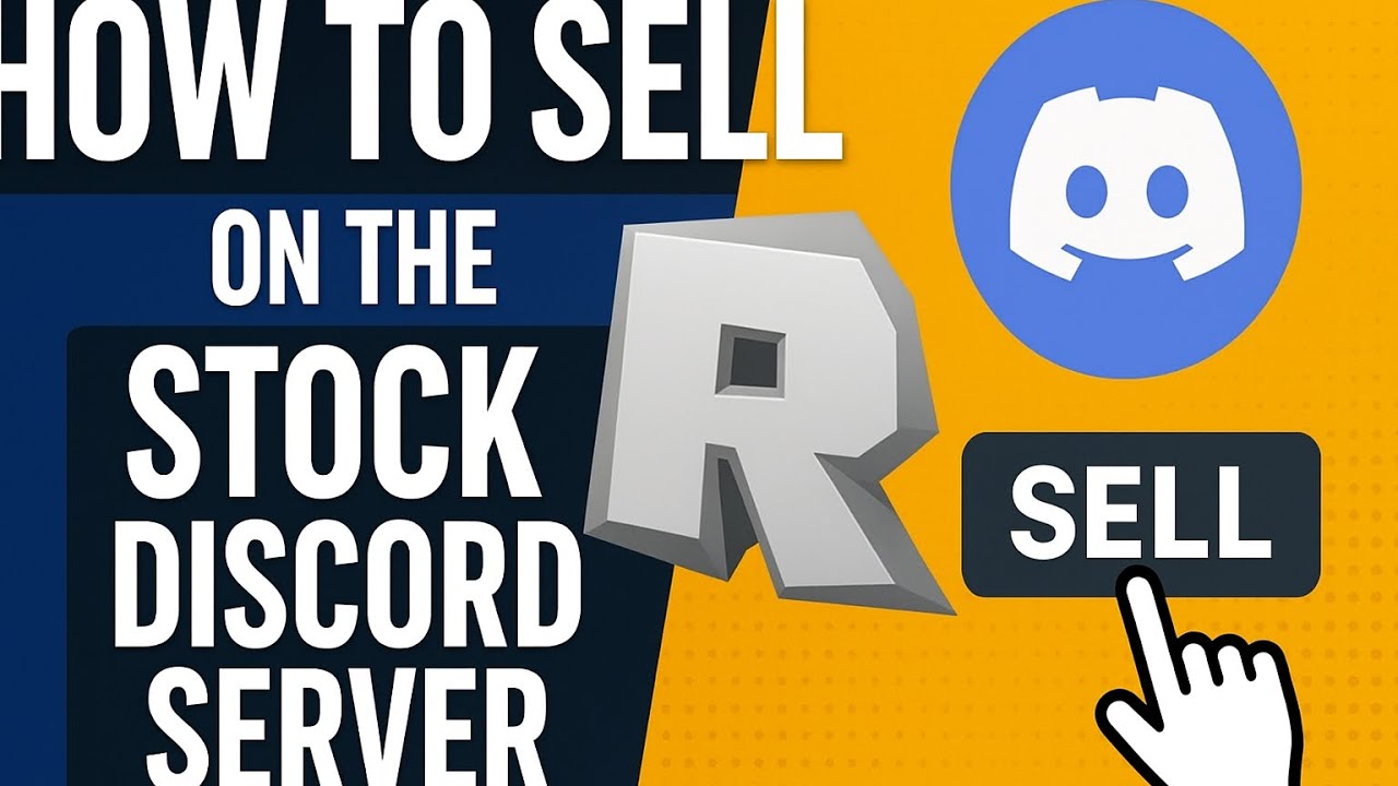 How To Sell On Stock Discord Server | Roblox BM