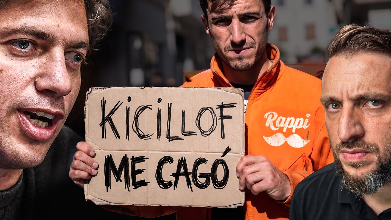 KICILLOF destruy&oacute; Rappi y PedidosYa