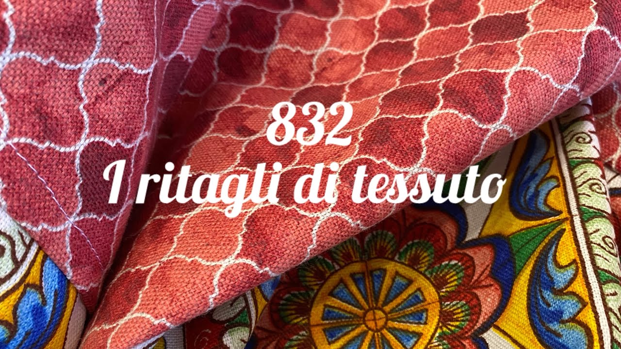Riciclo di ritagli di stoffa