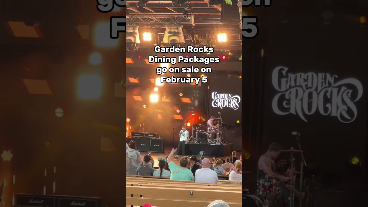 The 2026 Garden Rocks Concert Series lineup has officially been announced and it is STACKED!