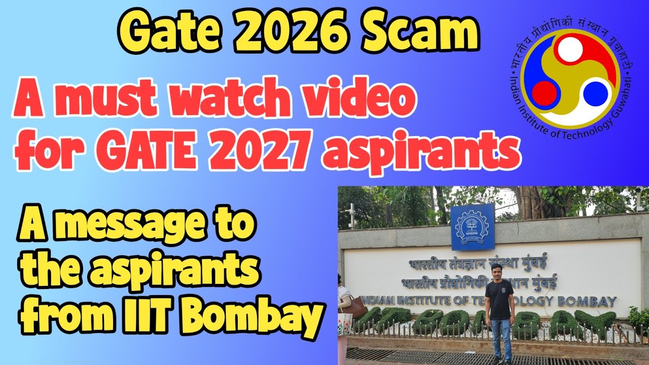 Gate 2026 Scam || Must watch video for GATE 2027 aspirants ||