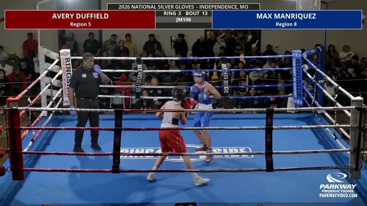 2026 Silver Gloves - Junior 106lbs 