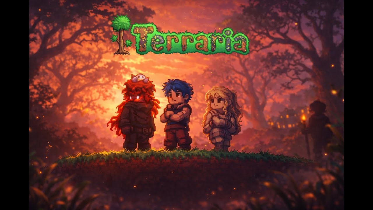Terraria modo legendario con amigos!!!