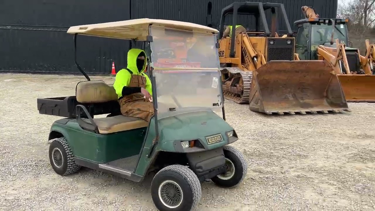 190316 EZ GO Golf Cart MCGREW AUCTION