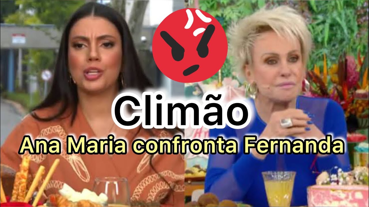 BBB 24: Ana Maria Braga coloca fernanda contra parede 😨😨😨