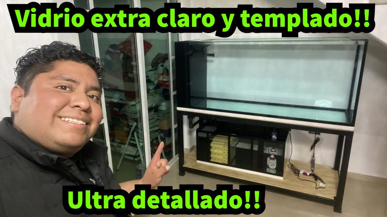 Construimos nuestra pecera de vidrio más grande (hasta ahora)