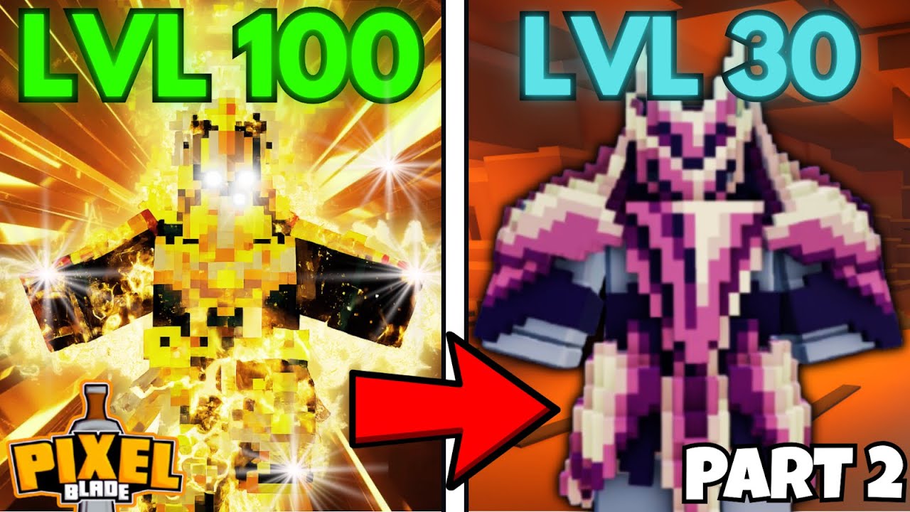 This Weapon is ACTUALLY INSANE in Roblox Pixel Blade.. (Part 2)