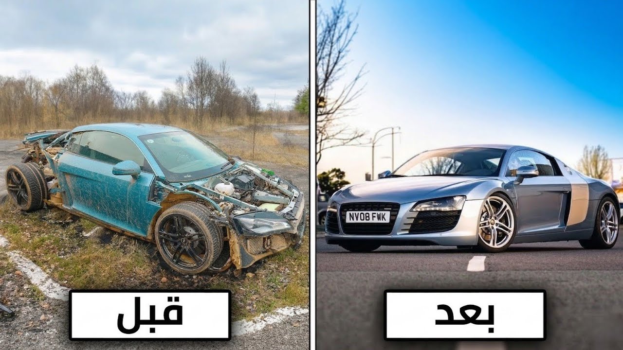  تصليح كامل Audi R8