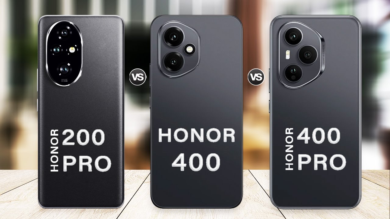 Honor 400 Vs Honor 400 Pro Vs Honor 200 Pro Specs Review