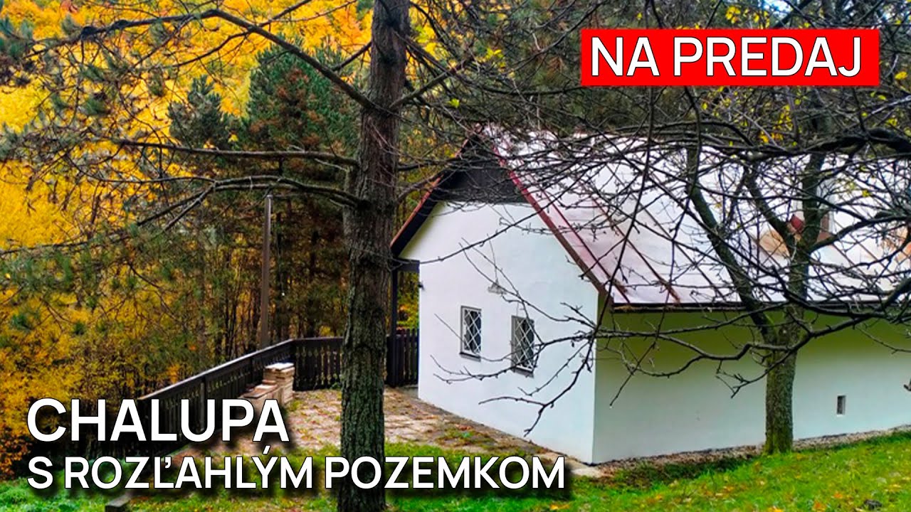 Chalupa na samote v Bielych Karpatoch │ CHALUPA NA PREDAJ