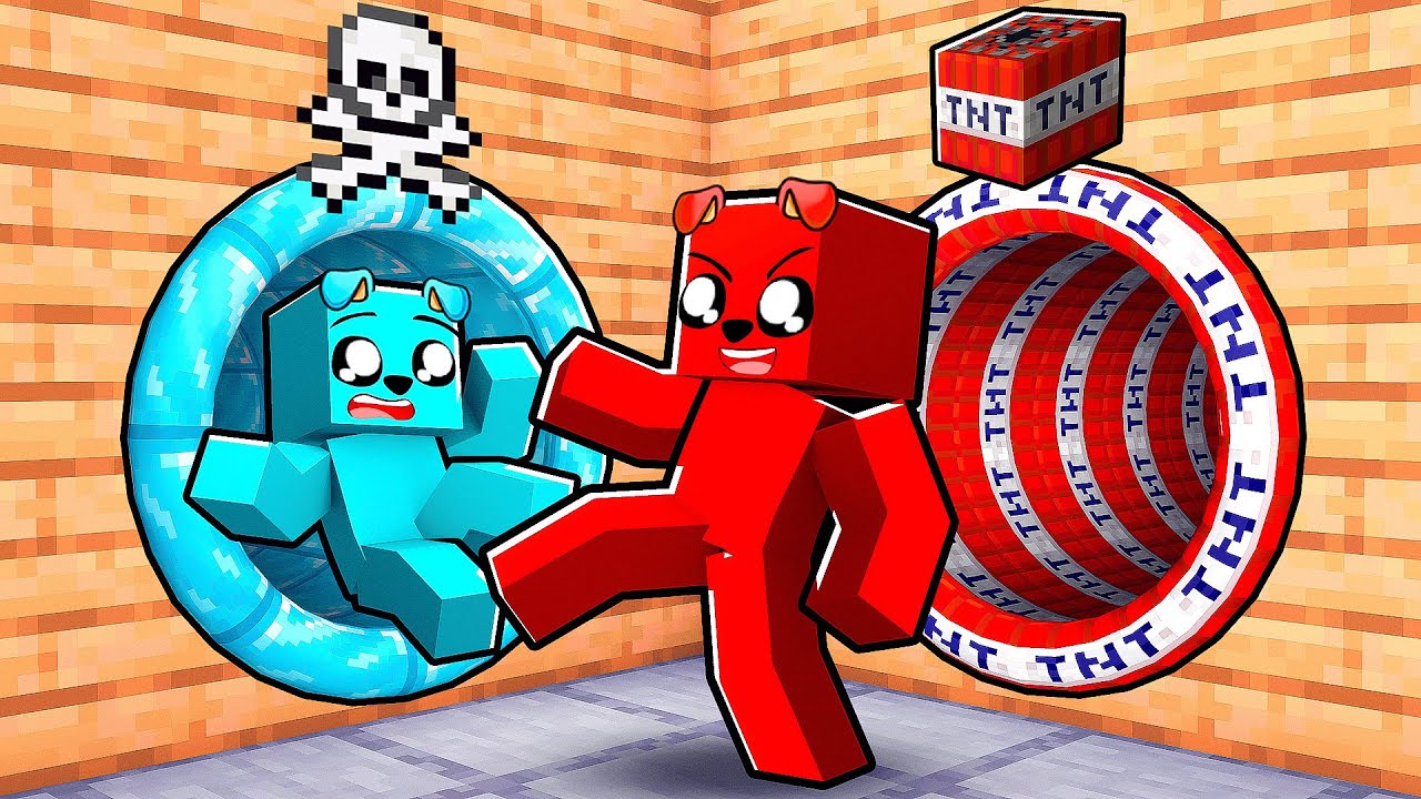 NIE WYBIERZ ZŁEJ ZJEŻDŻALNI w Minecraft 🛝❌