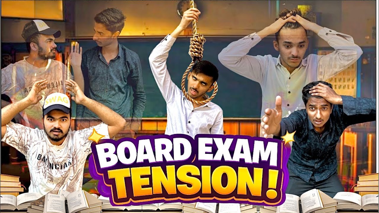 BOARD EXAM TENSION || SHORT FILM || COMEDY || Sameer Jafri