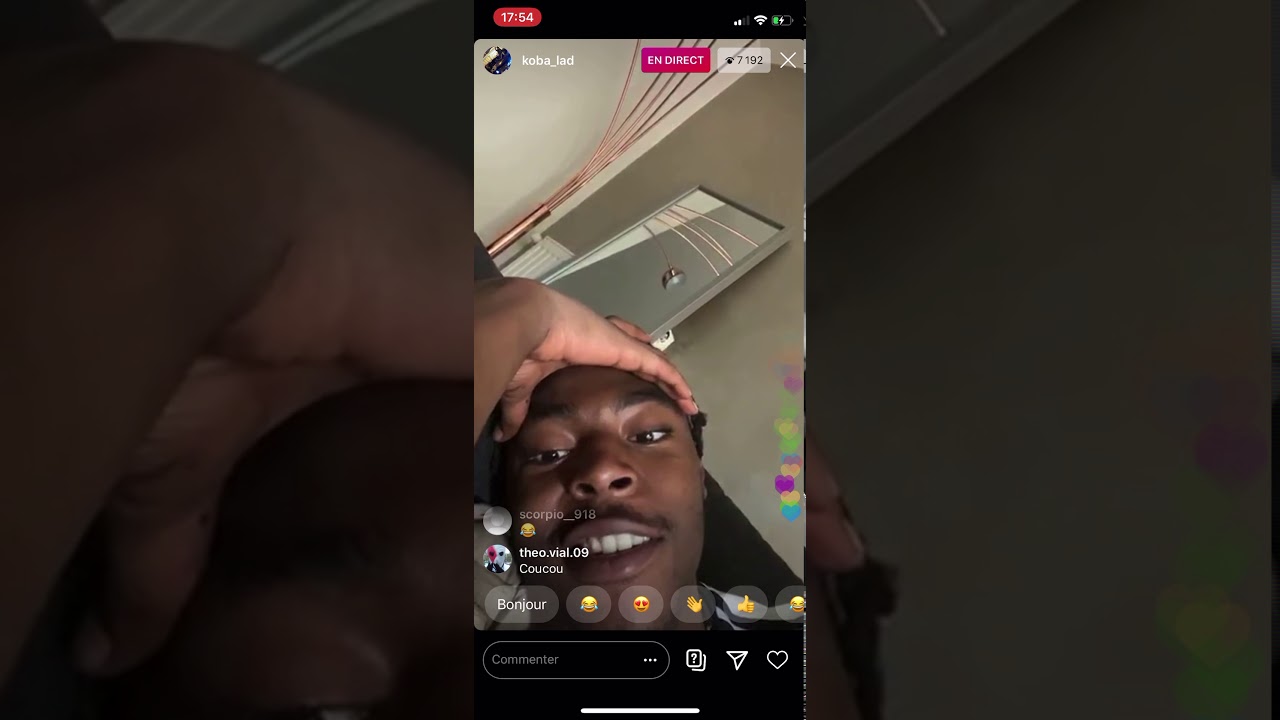 KOBALAD EN LIVE INSTAGRAM