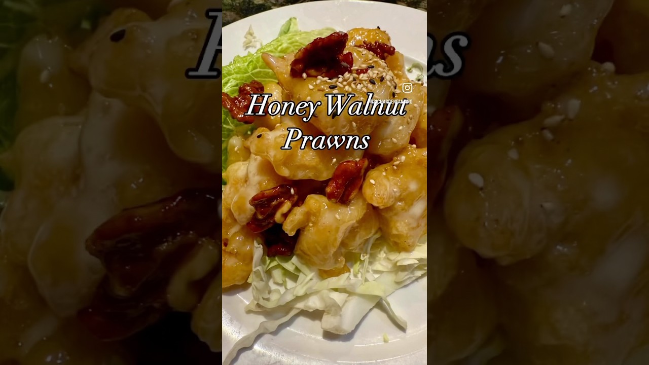 Honey, walnut prawns,eggplant, great combination check it outSee more www.fatchefrestaurantguide.com
