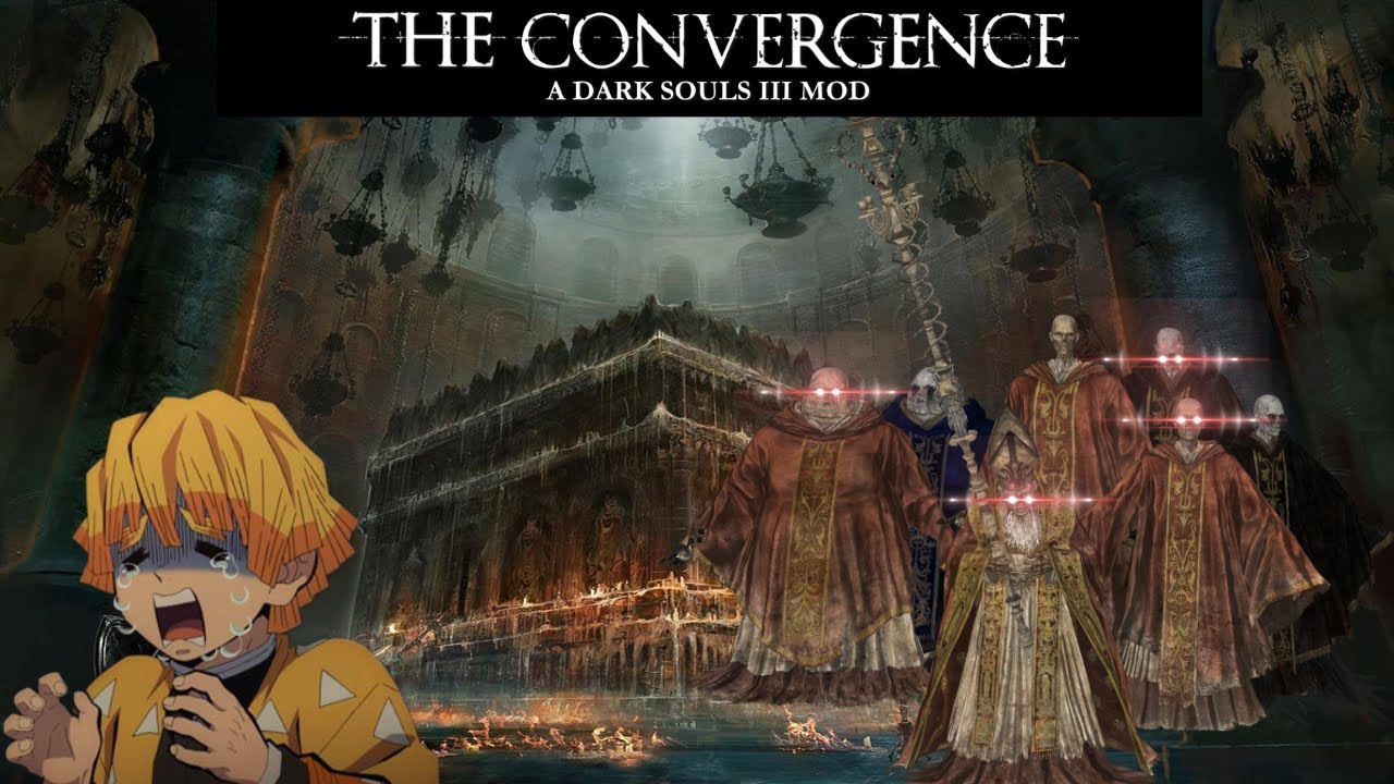 The deacons are actually HARD - Dark Souls 3 Convergence Mod Playthrough EP 11