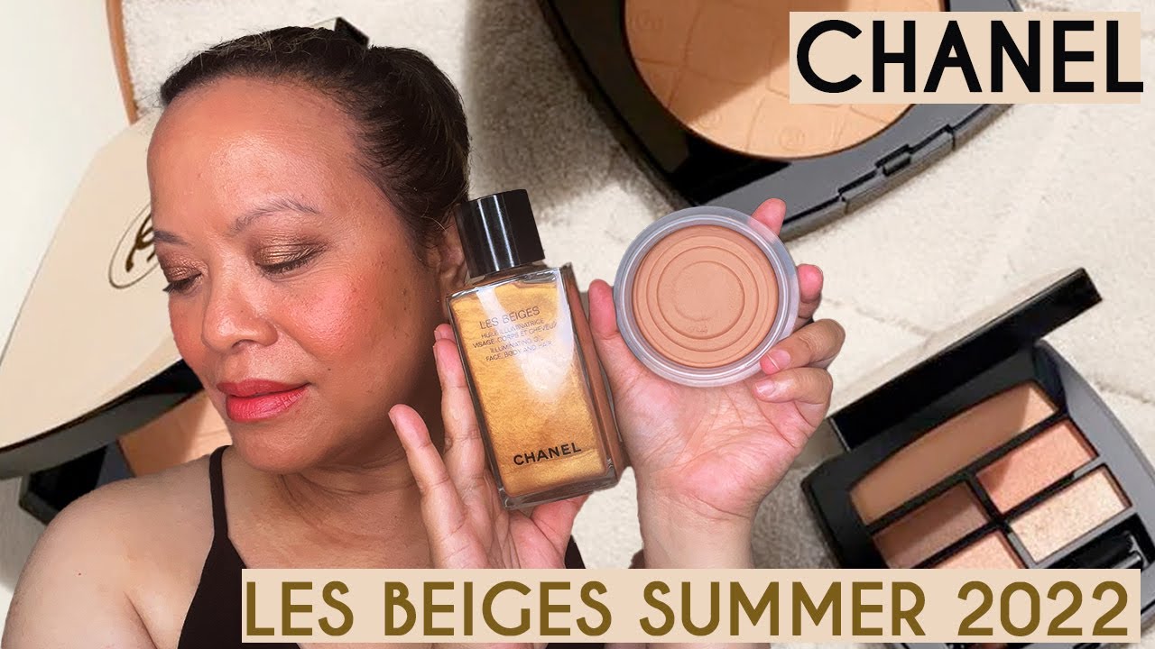 Chanel Les Beiges Summer 2022 Collection|  TRY ON and FIRST IMPRESSIONS | 2 LOOKS
