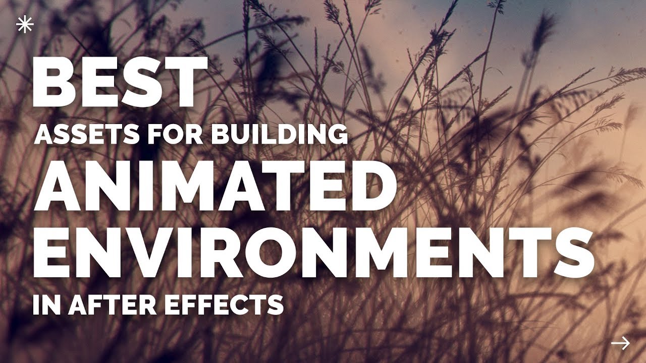 Building a Scene in After Effects with e→d films' Animated Assets