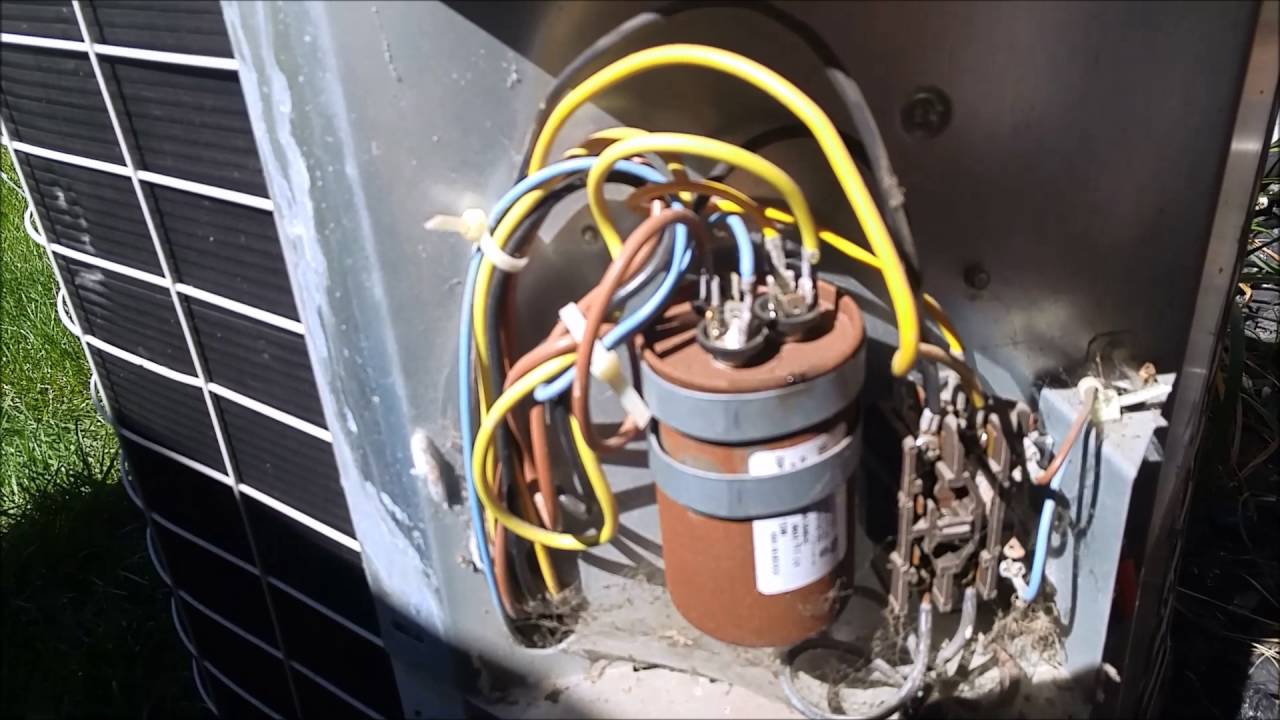 Bryant condenser fan motor change out