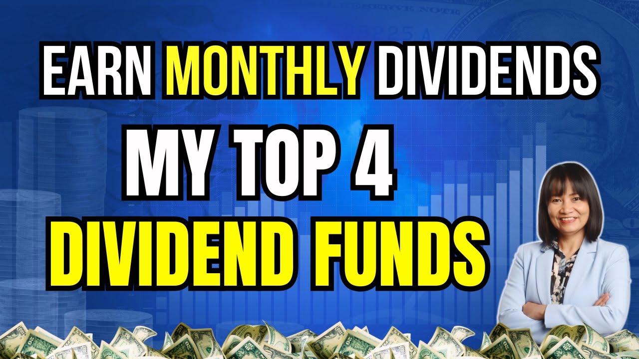 4 Dividend Funds That Pay Me Monthly Dividends / Dividend Investing Strategy