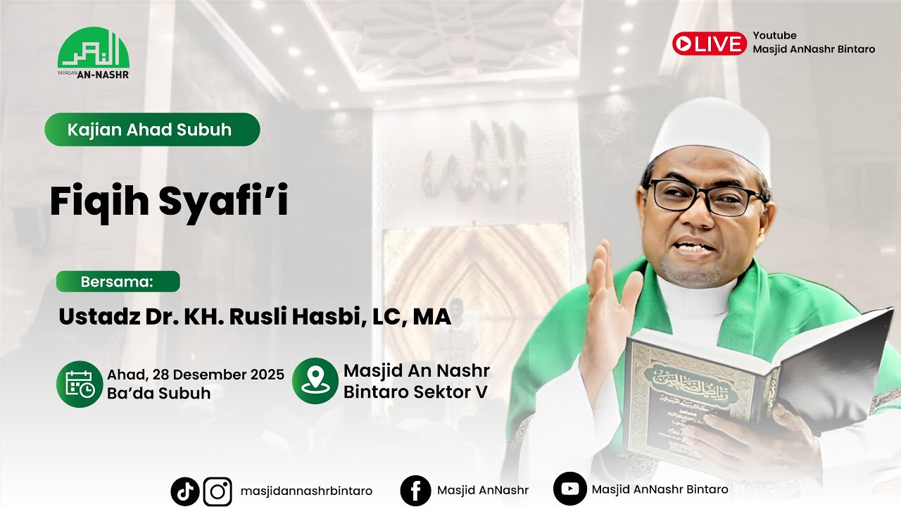 Fiqih Syafi'i Bersama Ustadz Rusli Hasbi