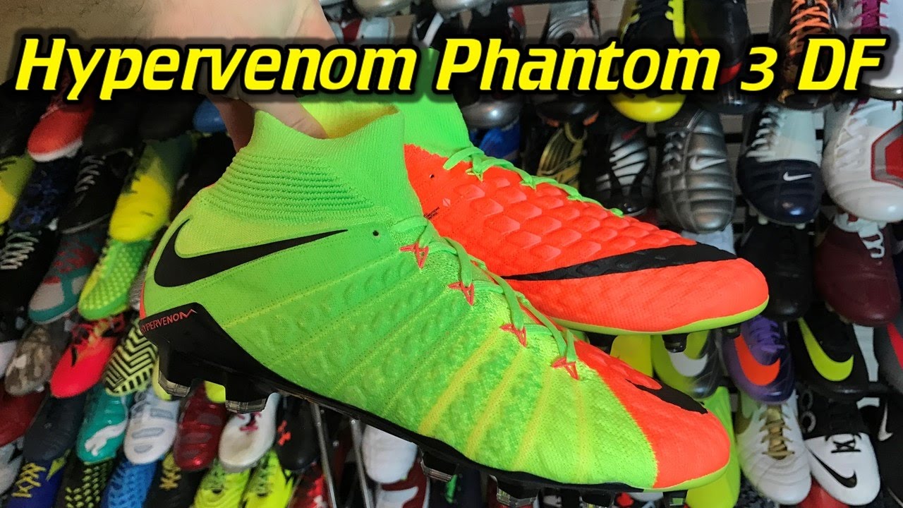 Nike Hypervenom Phantom 3 DF (Radiation Flare Pack) - One Take Review + On Feet