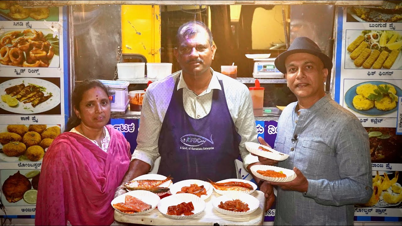 Support This Hard Working Couple’s Delicious Seafood Fry Truck! KFDC MOBILE CANTEEN Bengaluru