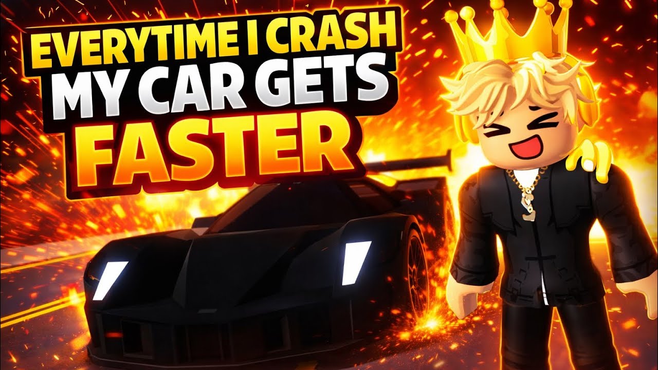 Everytime I crash I get faster (and ik this is the same vid but I edited the screen)